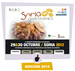 Enlace a la página web de la:   edición 2012 de Soria Gastronómica
